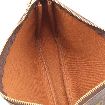 Louis Vuitton Monogram Pochette Soir Pouch Handbag Party — view 8