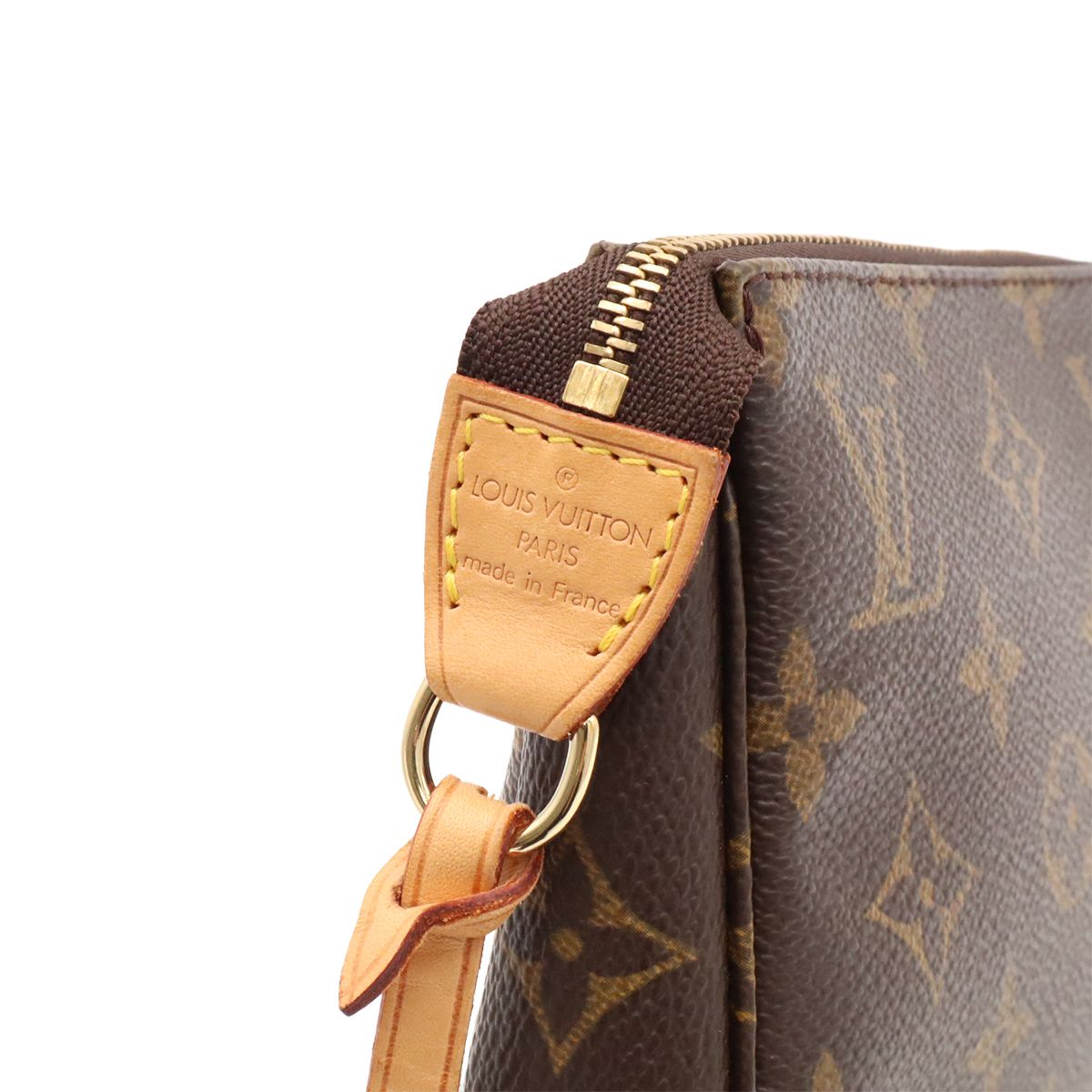Louis Vuitton Monogram Pochette Soir Pouch Handbag Party — view 7