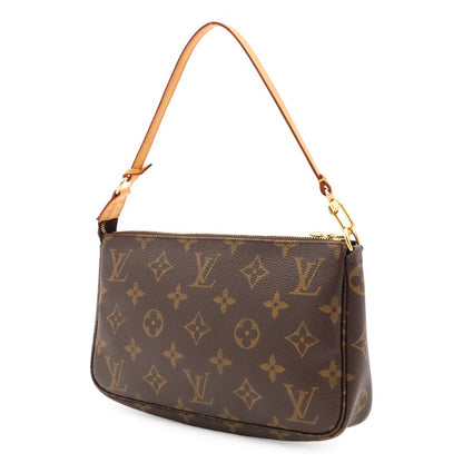 Louis Vuitton Monogram Pochette Soir Pouch Handbag Party — view 2