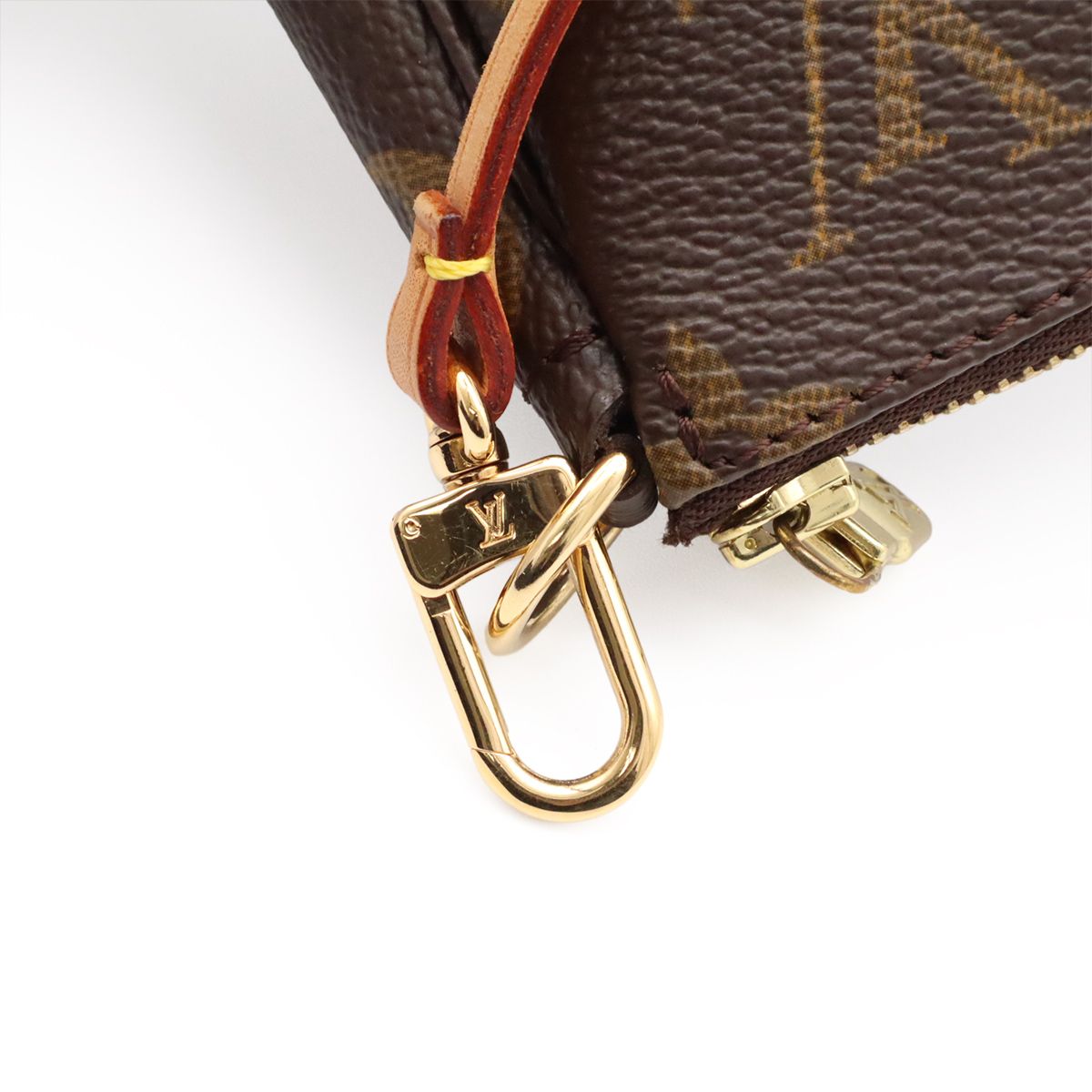 Louis Vuitton Monogram Pochette Soir Pouch Handbag Party — view 6