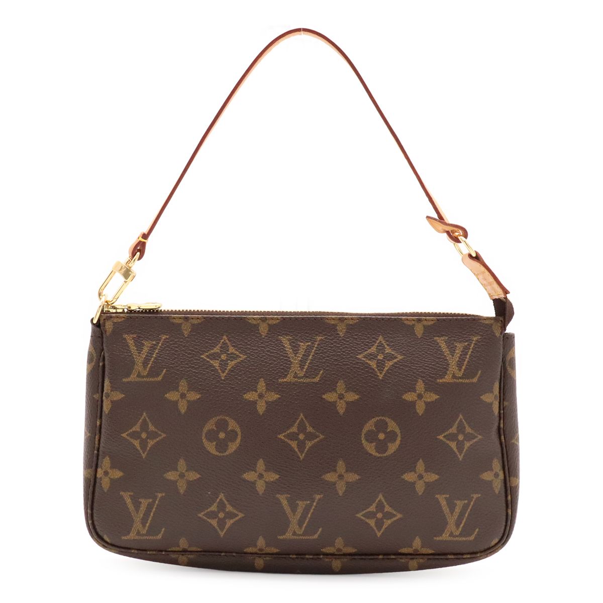 Louis Vuitton Monogram Pochette Soir Pouch Handbag Party