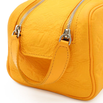 Louis Vuitton Monogram Taurillon Doppelganger Clutch Handbag Pouch Saffron — view 4