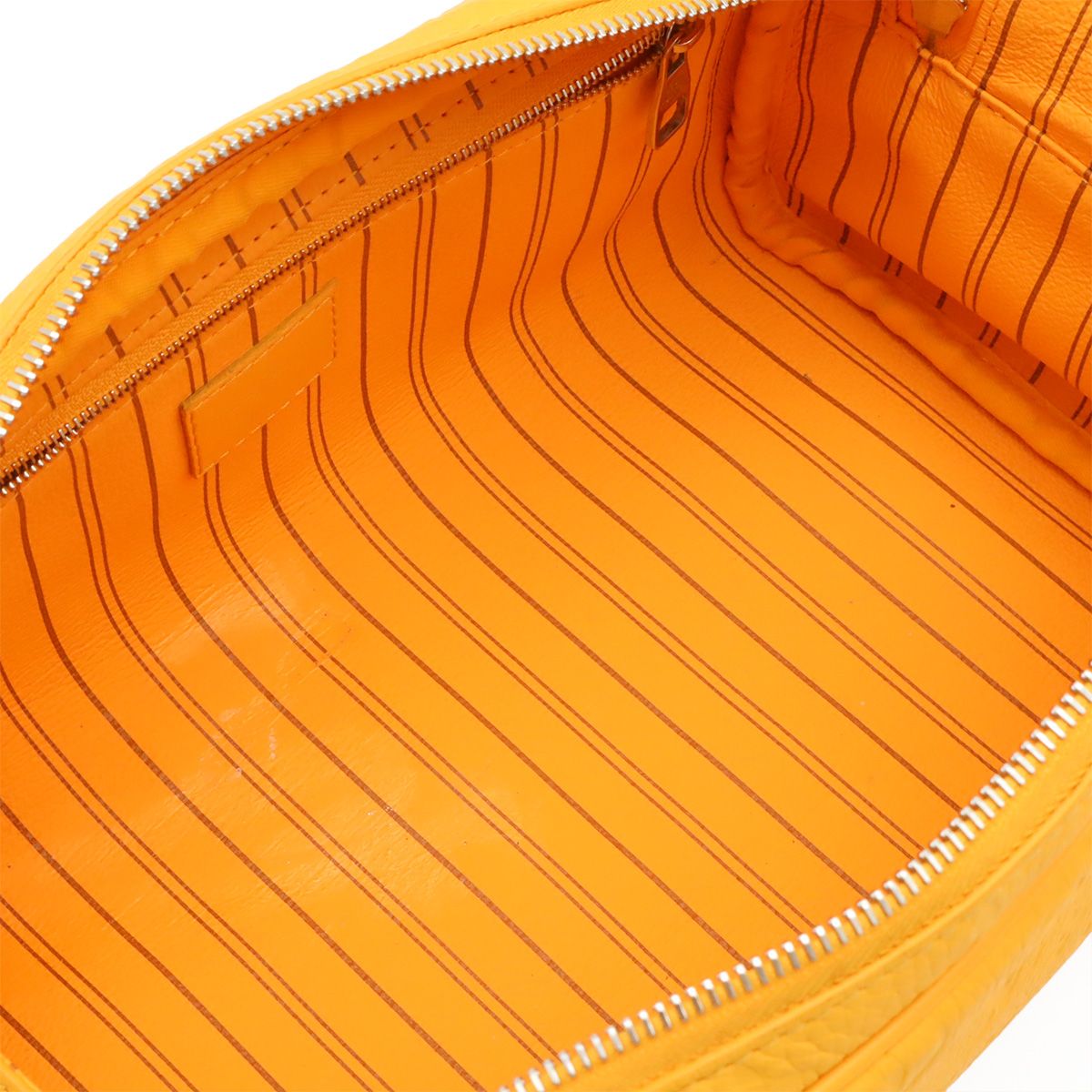 Louis Vuitton Monogram Taurillon Doppelganger Clutch Handbag Pouch Saffron — view 6