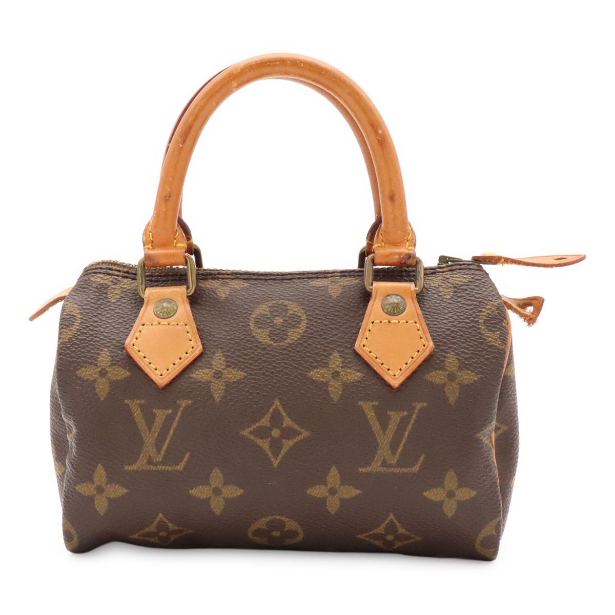 Louis Vuitton Monogram Mini Speedy Mini Bag Pouch Case