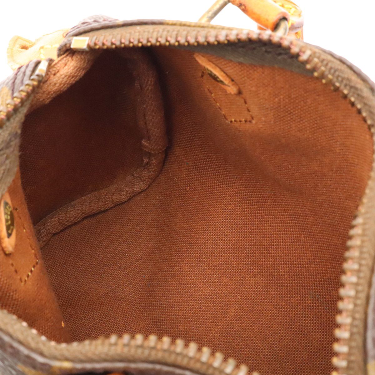 Louis Vuitton Monogram Mini Speedy Mini Bag Pouch Case — view 7