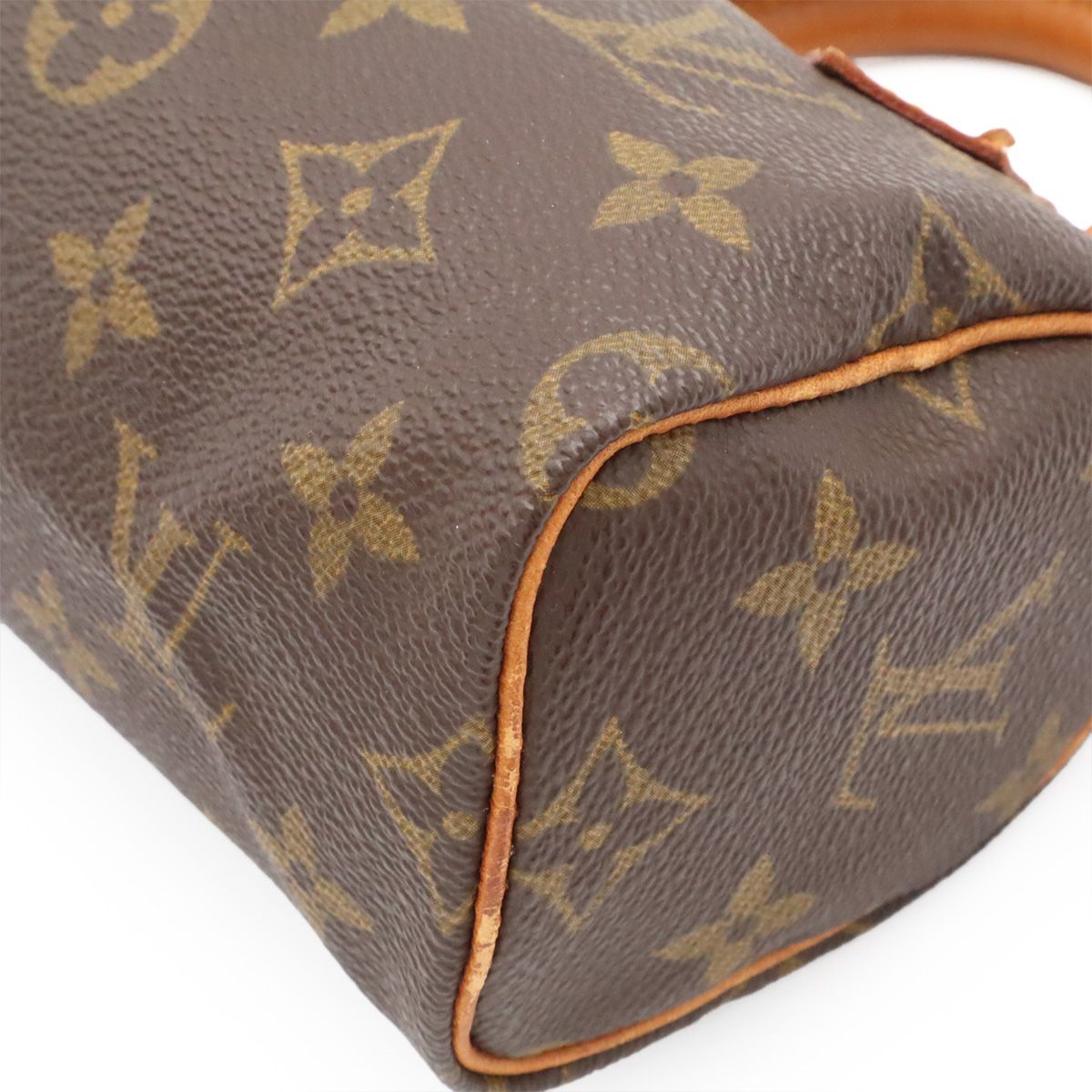 Louis Vuitton Monogram Mini Speedy Mini Bag Pouch Case — view 3