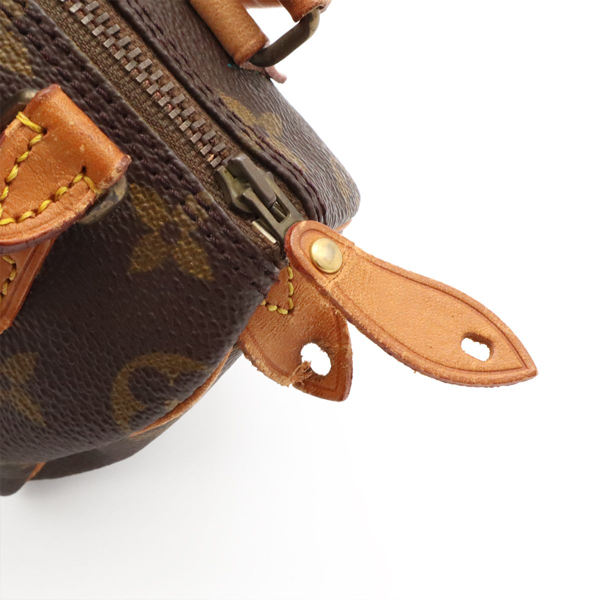Louis Vuitton Monogram Mini Speedy Mini Bag Pouch Case — view 5