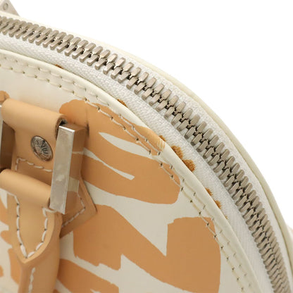 Louis Vuitton Graffiti Alma PM Mini Bag Leather Beige — view 4