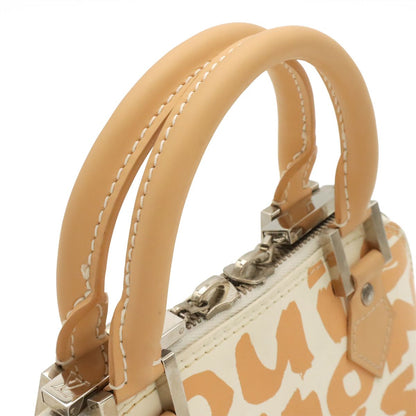 Louis Vuitton Graffiti Alma PM Mini Bag Leather Beige — view 5