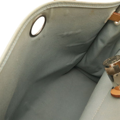 Hermes Herbag Zip PM 2-Way Shoulder Bag Toile Officier Ciel Mint Blue — view 6
