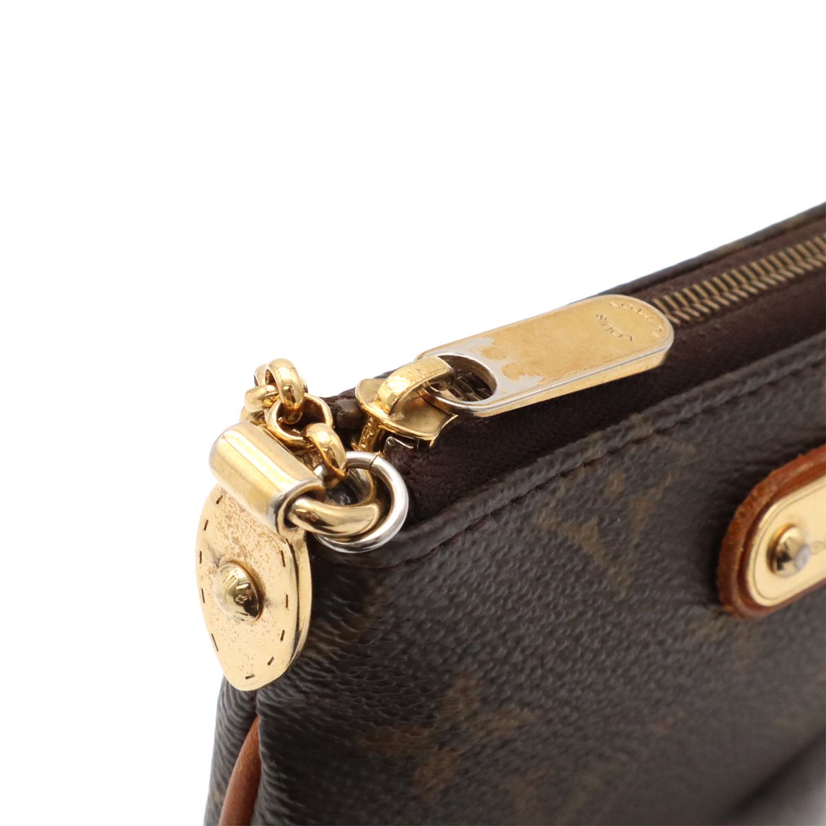 Louis Vuitton Monogram Pochette Mirror PM Chain Pouch Party Mini Bag — view 5