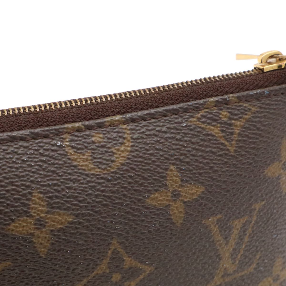 Louis Vuitton Monogram Pochette Mirror PM Chain Pouch Party Mini Bag — view 7