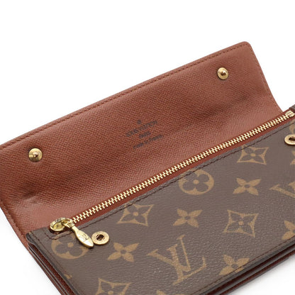 Louis Vuitton Monogram Portefeuille Accordion Wallet Bifold Chain Out of Stock — view 6