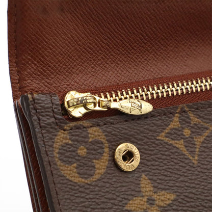Louis Vuitton Monogram Portefeuille Accordion Wallet Bifold Chain Out of Stock — view 7