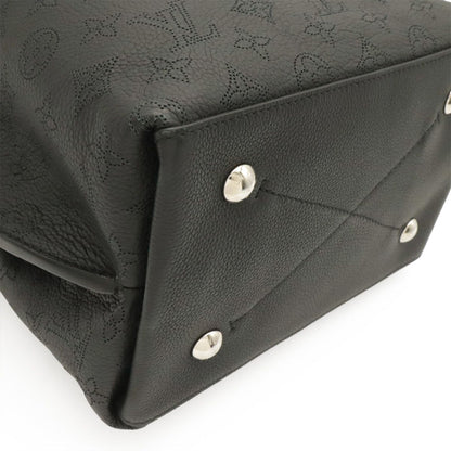 Louis Vuitton Monogram Mahina Mulia Shoulder Bag Tote 2-Way Leather Noir Black — view 3
