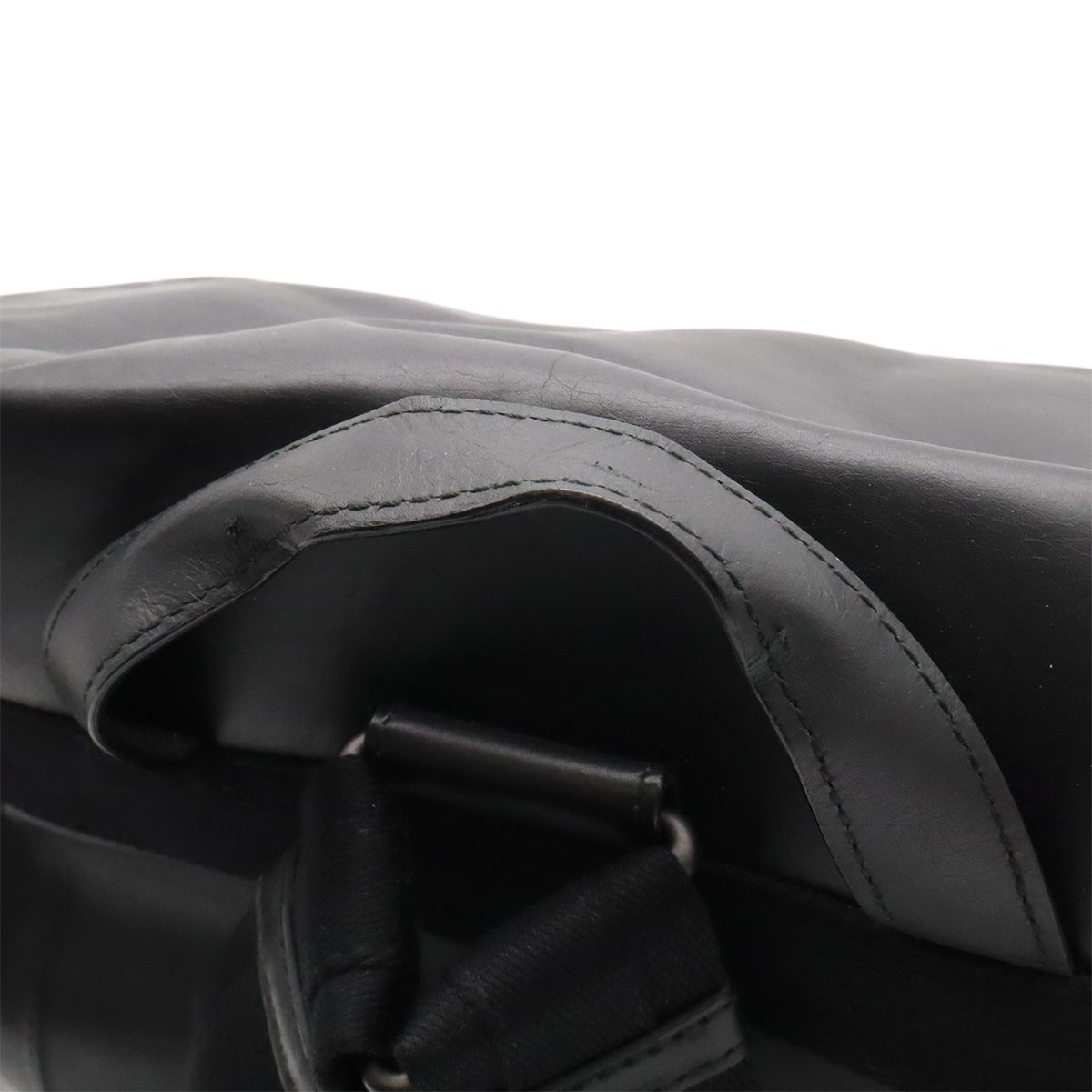 Bottega Veneta Intrecciato Backpack Calf Leather Black — view 3