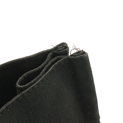 Hermes Fourre Tout MM Tote Bag Canvas Black Gray Silver — view 4