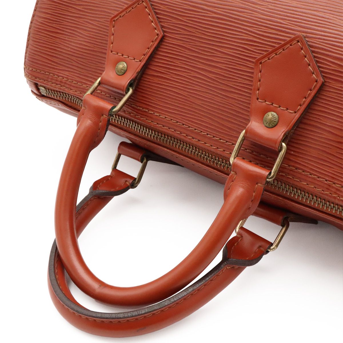 Louis Vuitton Epi Speedy 25 Mini Boston Bag Kenya Brown — view 4