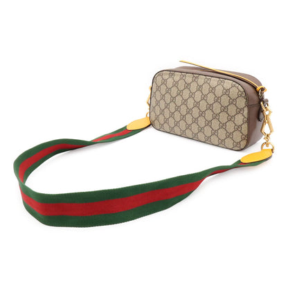 Gucci Neo Vintage GG Supreme Messenger Bag 2-Way Clutch Tiger Head Beige — view 2