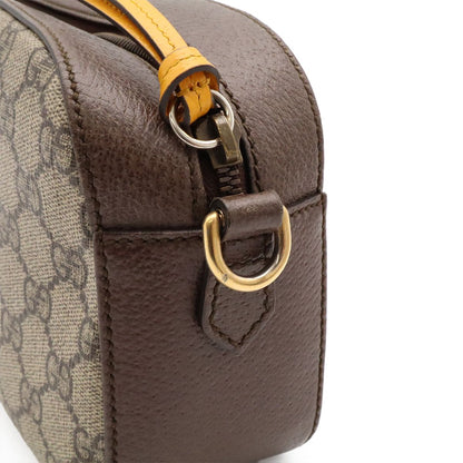 Gucci Neo Vintage GG Supreme Messenger Bag 2-Way Clutch Tiger Head Beige — view 5