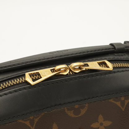 Louis Vuitton Monogram Saintonge Shoulder Bag Pochette 2-Way Tassel Noir Black — view 6