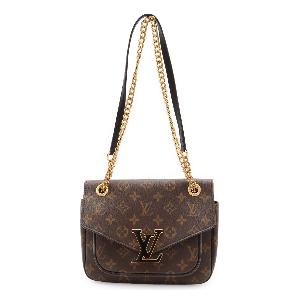Louis Vuitton Monogram Passy Shoulder Bag Chain