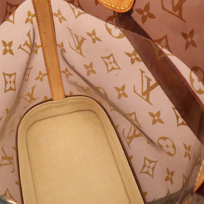 Louis Vuitton Monogram Vinyl Cabas Amble PM Tote Shoulder Bag with Plastic — view 7