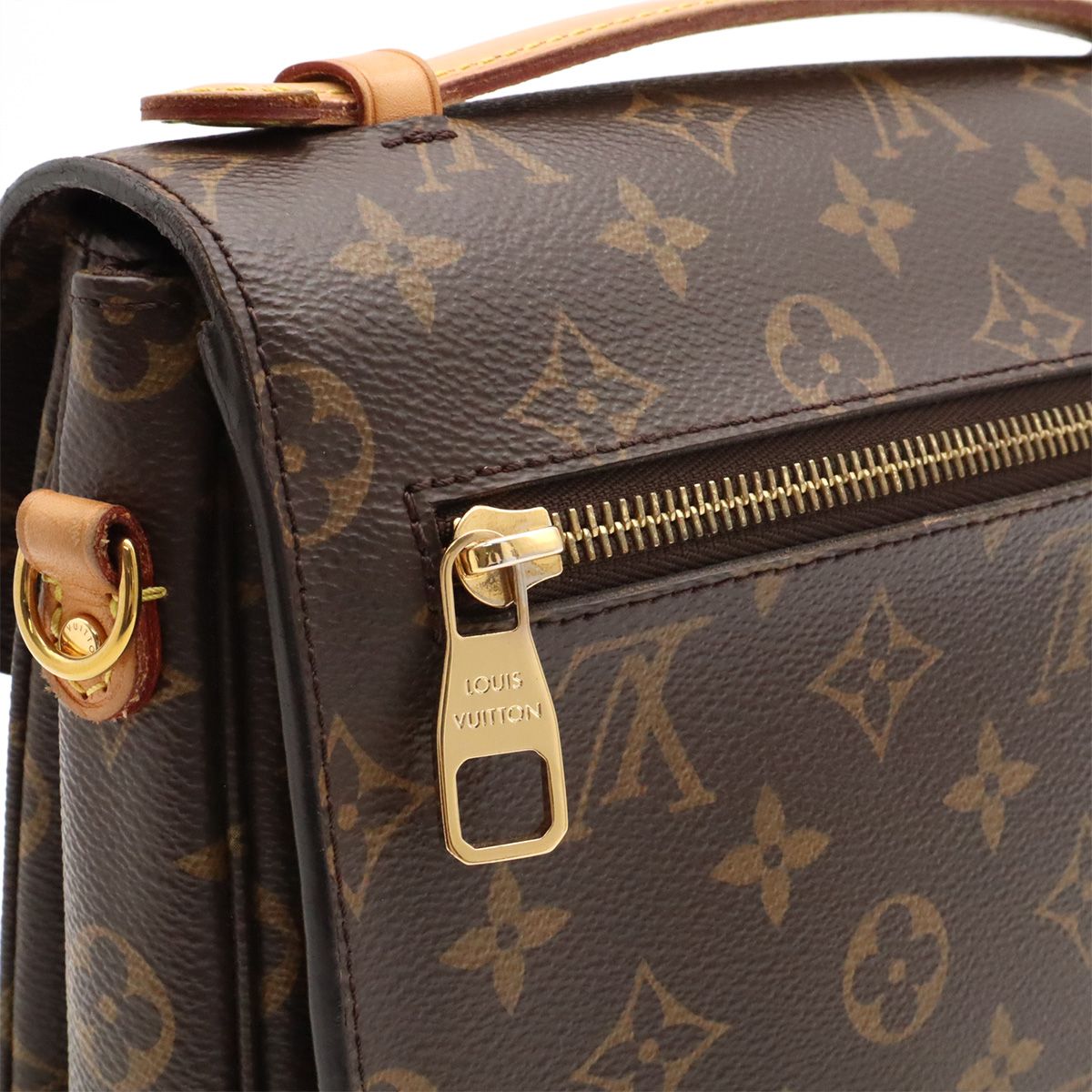 Louis Vuitton Monogram Pochette Metis MM 2-Way Shoulder Bag Clutch — view 7