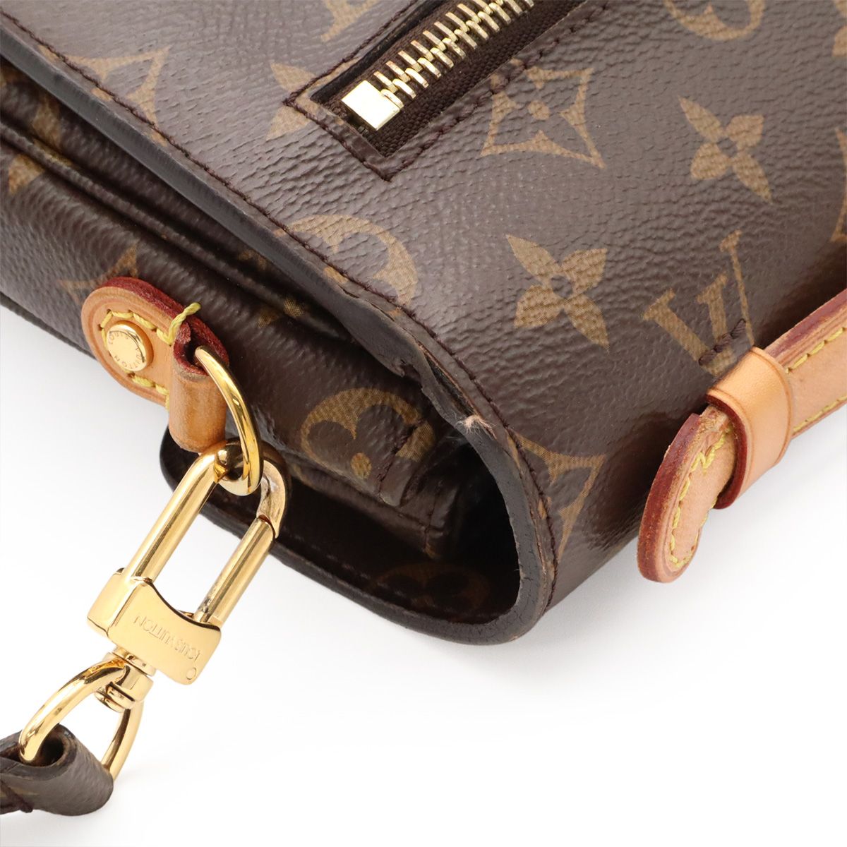Louis Vuitton Monogram Pochette Metis MM 2-Way Shoulder Bag Clutch — view 3