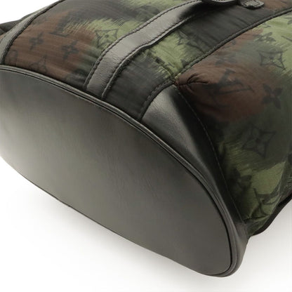 Louis Vuitton Monogram Camouflage Christopher PM Backpack Nylon — view 3