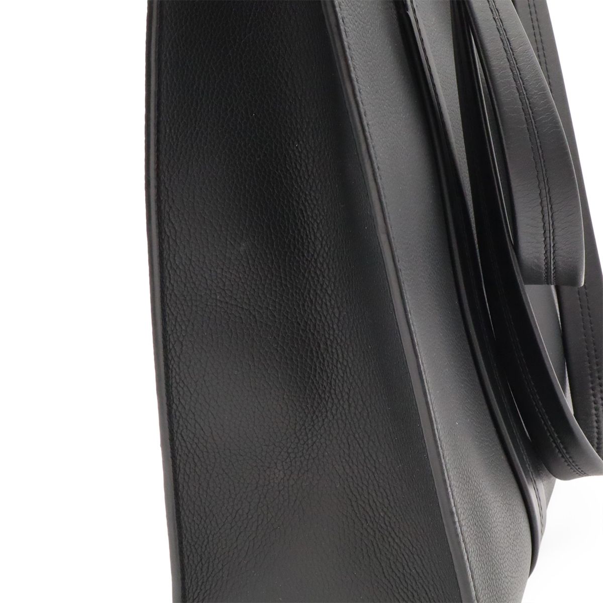 Louis Vuitton LV Aerogram Tote Shoulder Bag Leather Noir Black — view 7