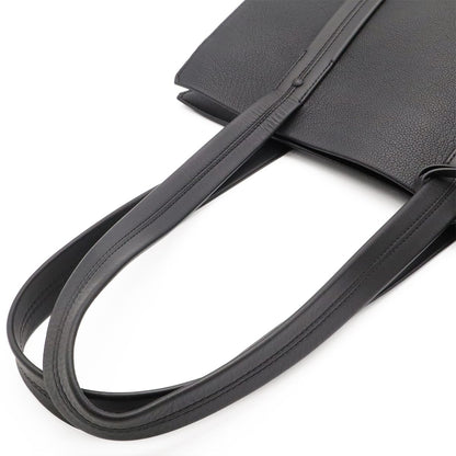 Louis Vuitton LV Aerogram Tote Shoulder Bag Leather Noir Black — view 4