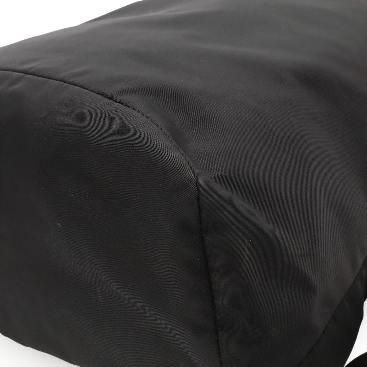 Prada Backpack Nylon Leather Nero Black Silver — view 3