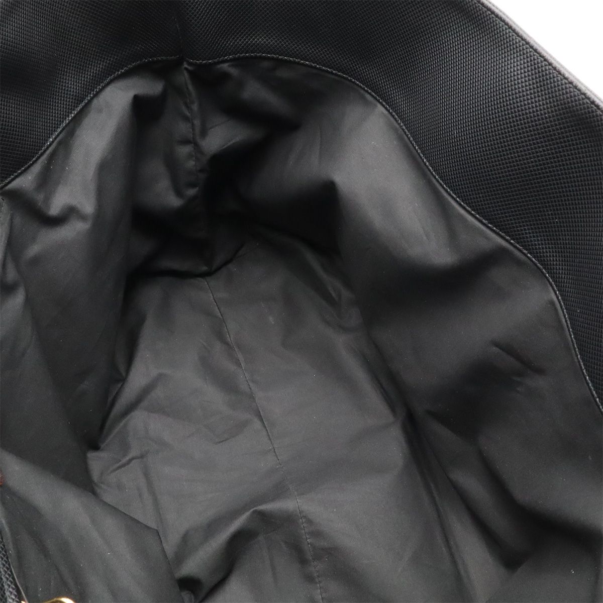 Bottega Veneta Marco Polo Tote Shoulder Bag Leather Black Dark Brown — view 7