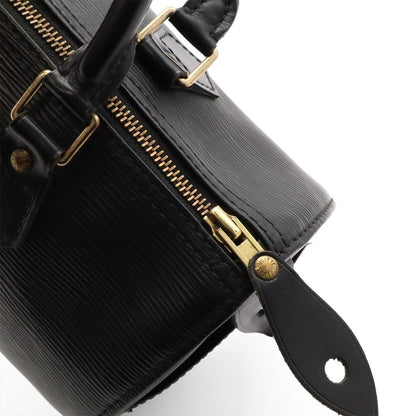 Louis Vuitton Epi Speedy 25 Mini Boston Bag Noir Black Gold — view 5