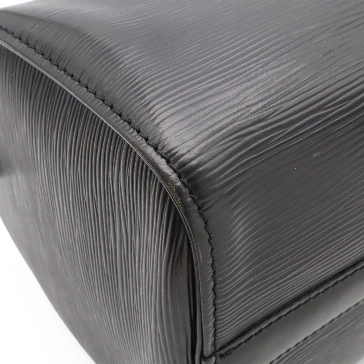 Louis Vuitton Epi Speedy 25 Mini Boston Bag Noir Black Gold — view 3