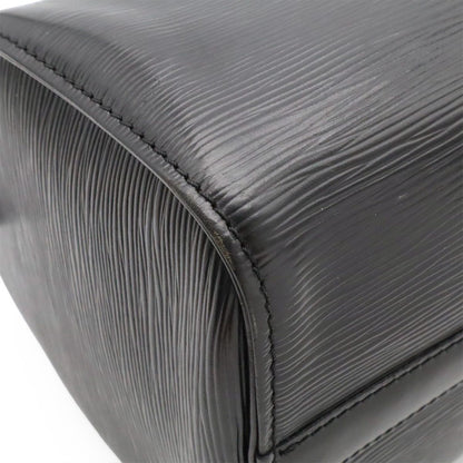 Louis Vuitton Epi Speedy 25 Mini Boston Bag Noir Black Gold — view 3
