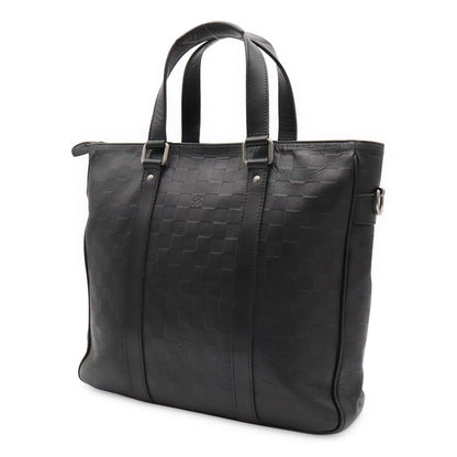 Louis Vuitton Damier Infini Tadao PM Tote Bag Business Briefcase Onyx Black — view 2