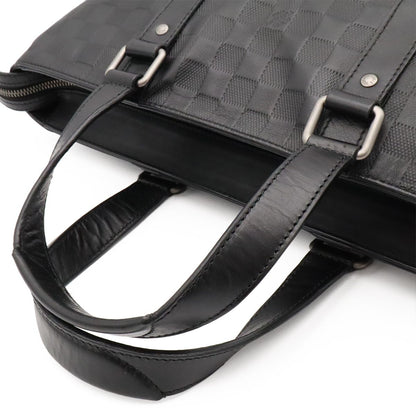 Louis Vuitton Damier Infini Tadao PM Tote Bag Business Briefcase Onyx Black — view 4