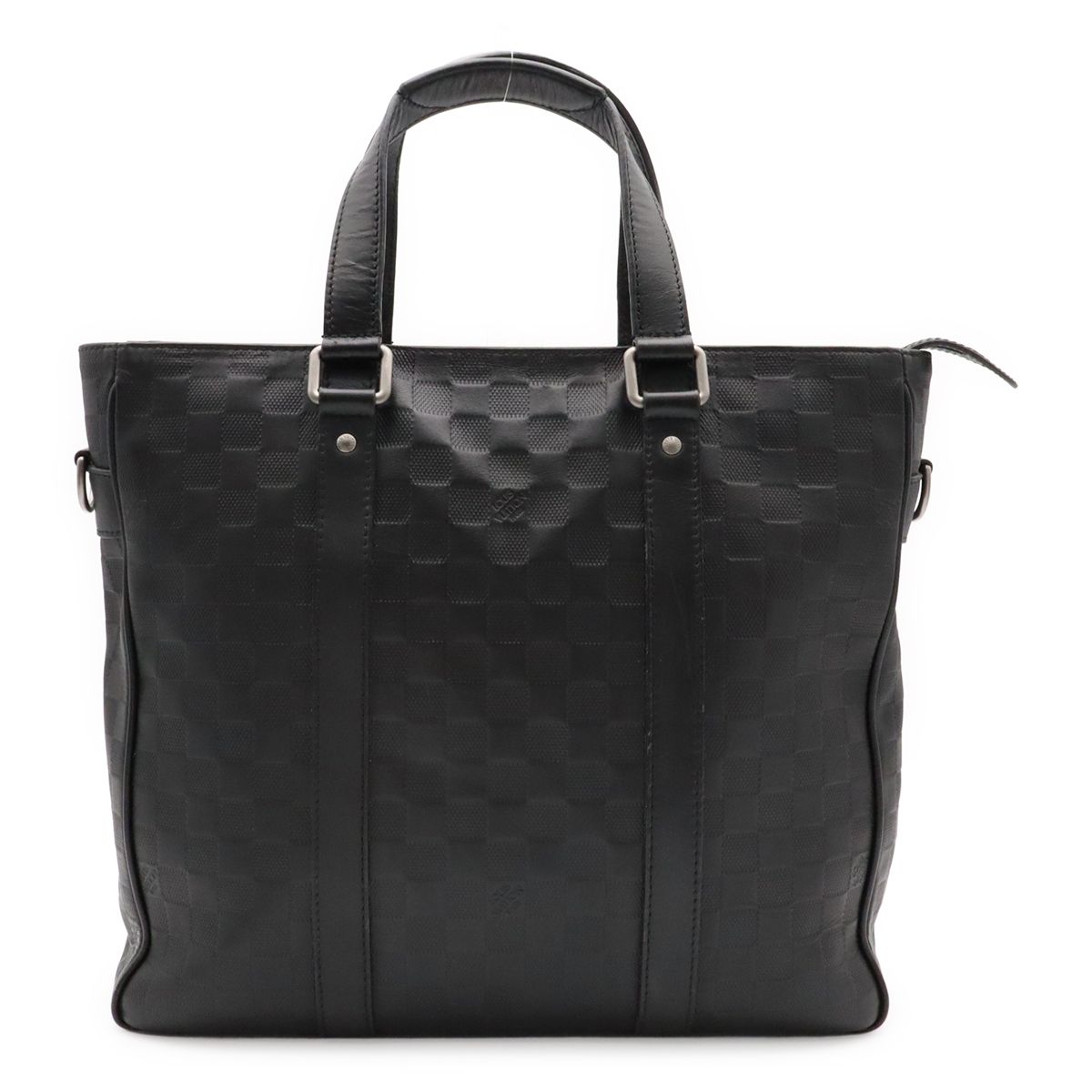 Louis Vuitton Damier Infini Tadao PM Tote Bag Business Briefcase Onyx Black