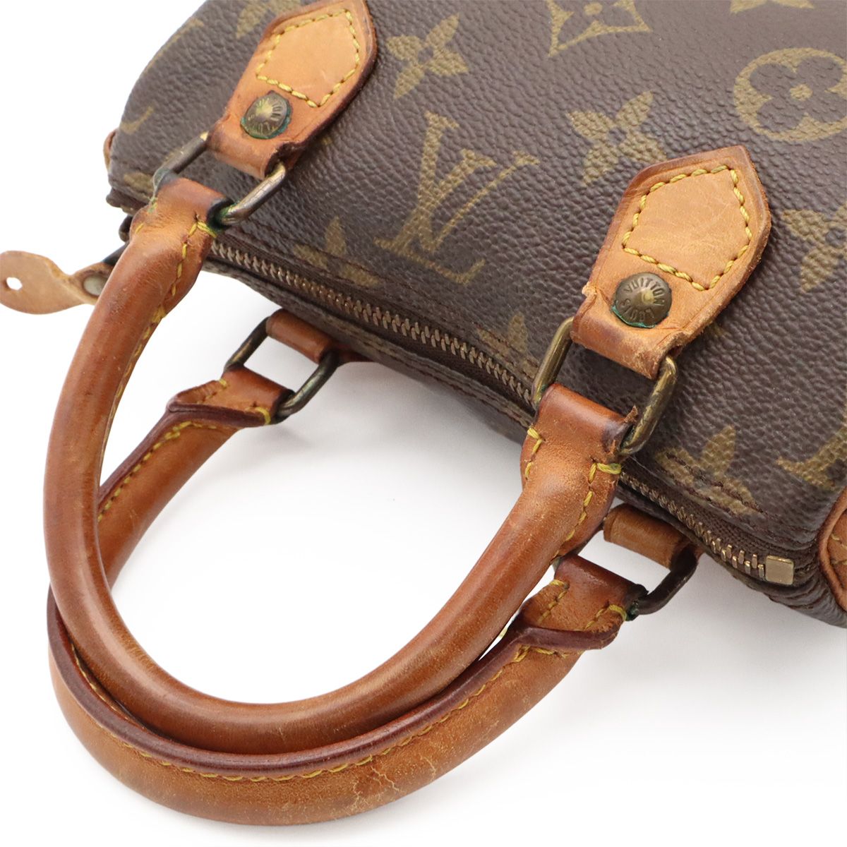 Louis Vuitton Monogram Mini Speedy Mini Bag Pouch Case 2-Way — view 4