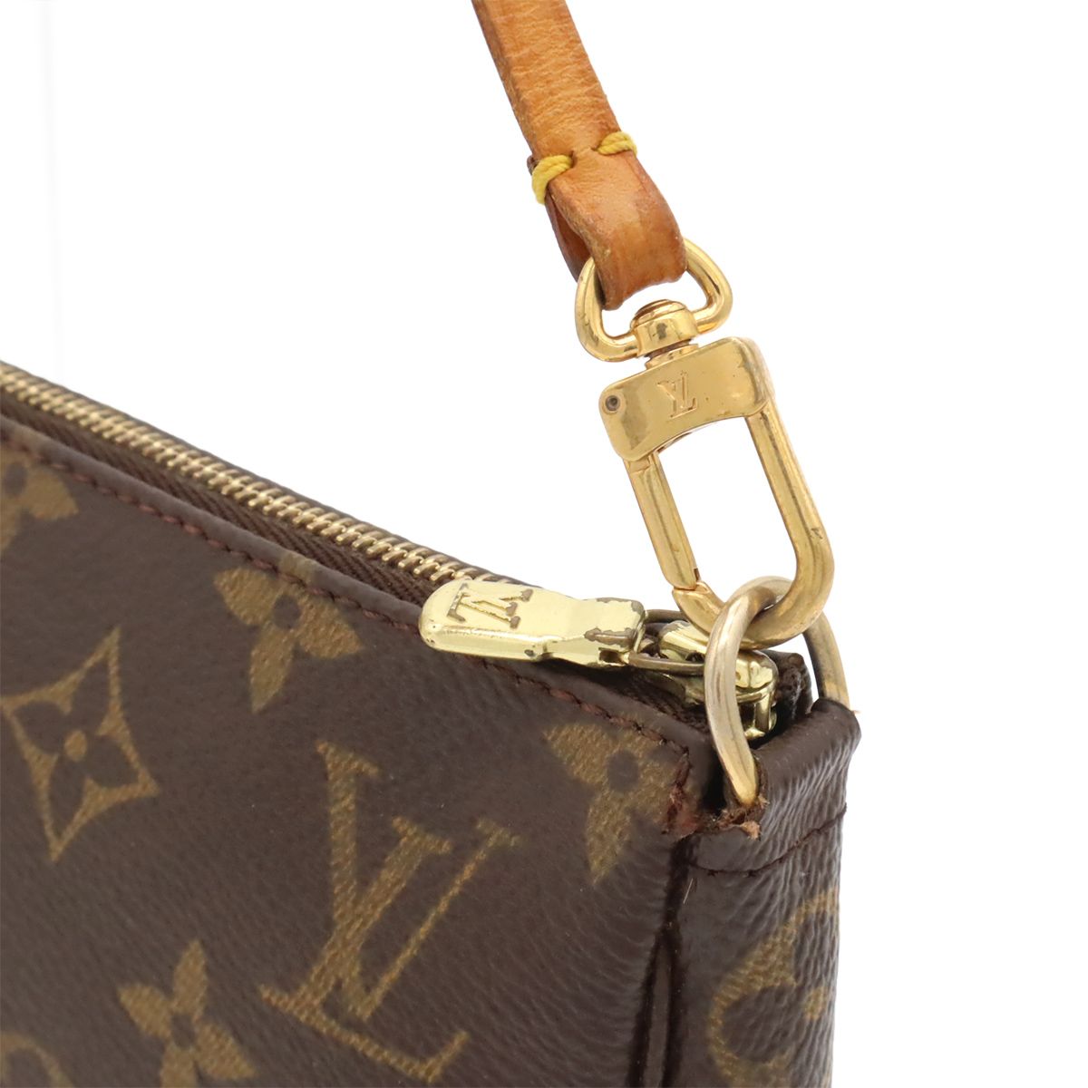 Louis Vuitton Monogram Pochette Soir Pouch Handbag Party — view 4