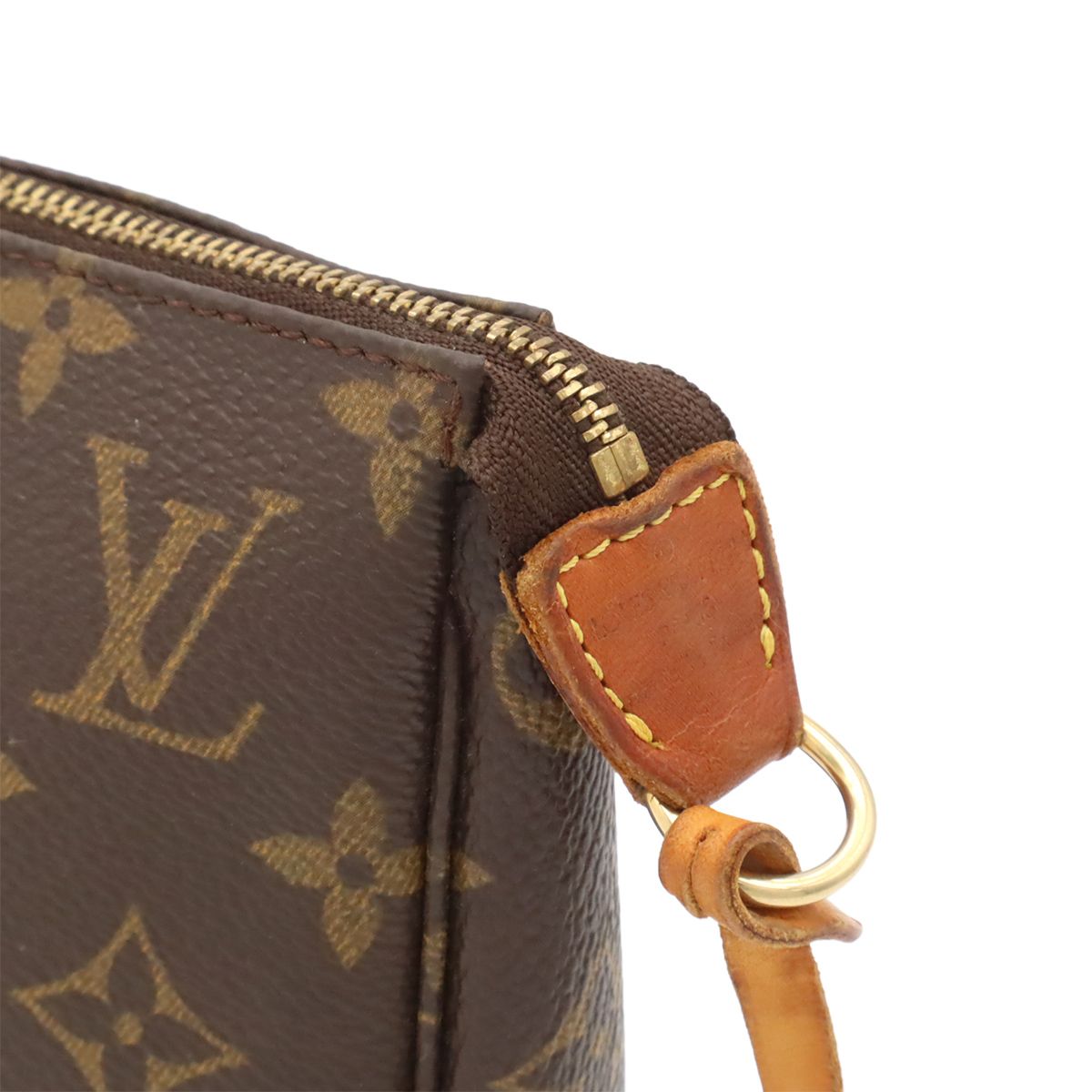 Louis Vuitton Monogram Pochette Soir Pouch Handbag Party — view 7