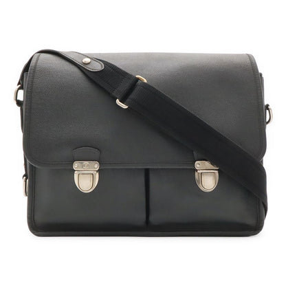 Louis Vuitton Taiga Arecreasing I Shoulder Bag Crossbody Ardoise Black Silver