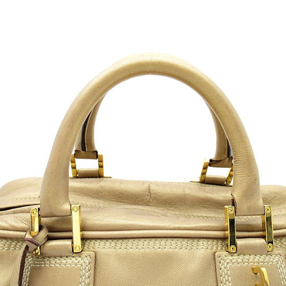 Loewe Amazona 28 Lambskin Handbag Gold — view 2