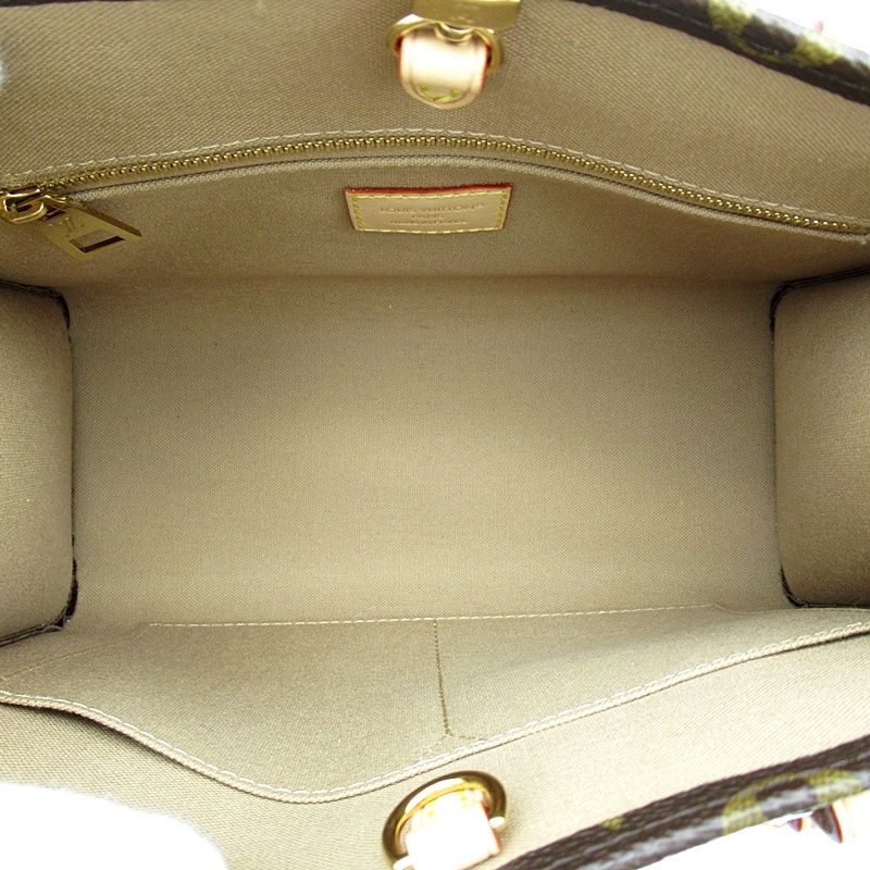 Louis Vuitton On The Go PM Mont Monogram Handbag Brown — view 7