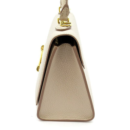 Louis Vuitton Twist One Handle PM Taurillon Leather Handbag Gray — view 3