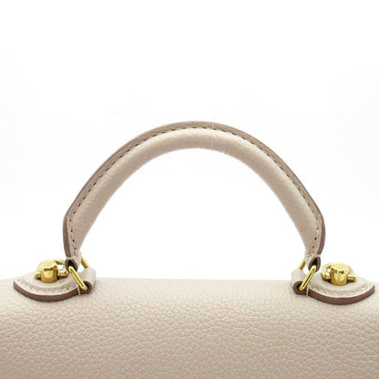 Louis Vuitton Twist One Handle PM Taurillon Leather Handbag Gray — view 2