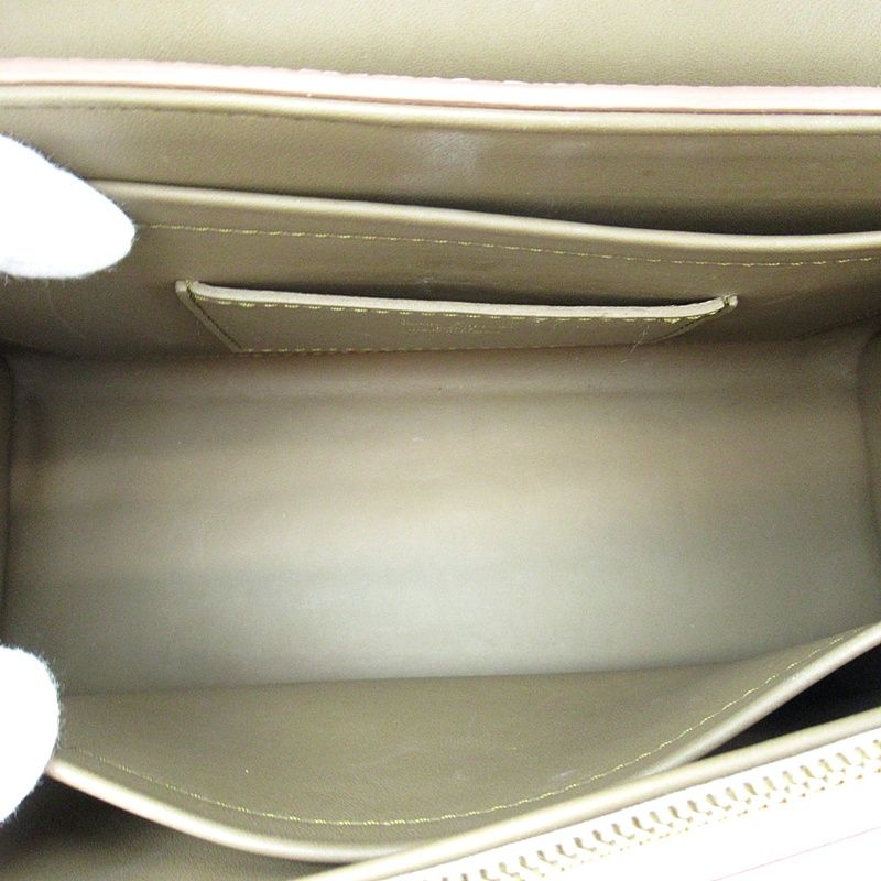 Louis Vuitton Twist One Handle PM Taurillon Leather Handbag Gray — view 7