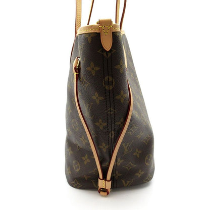 Louis Vuitton Neverfull Inside Out MM Monogram Rouge Sari Textile Tote Bag Ba — view 5